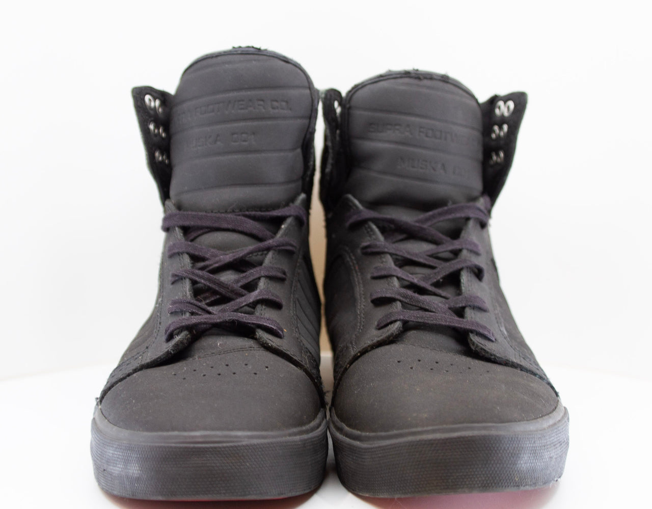 Supra Footwear Co. Muska 001 Black High Top Sneaker